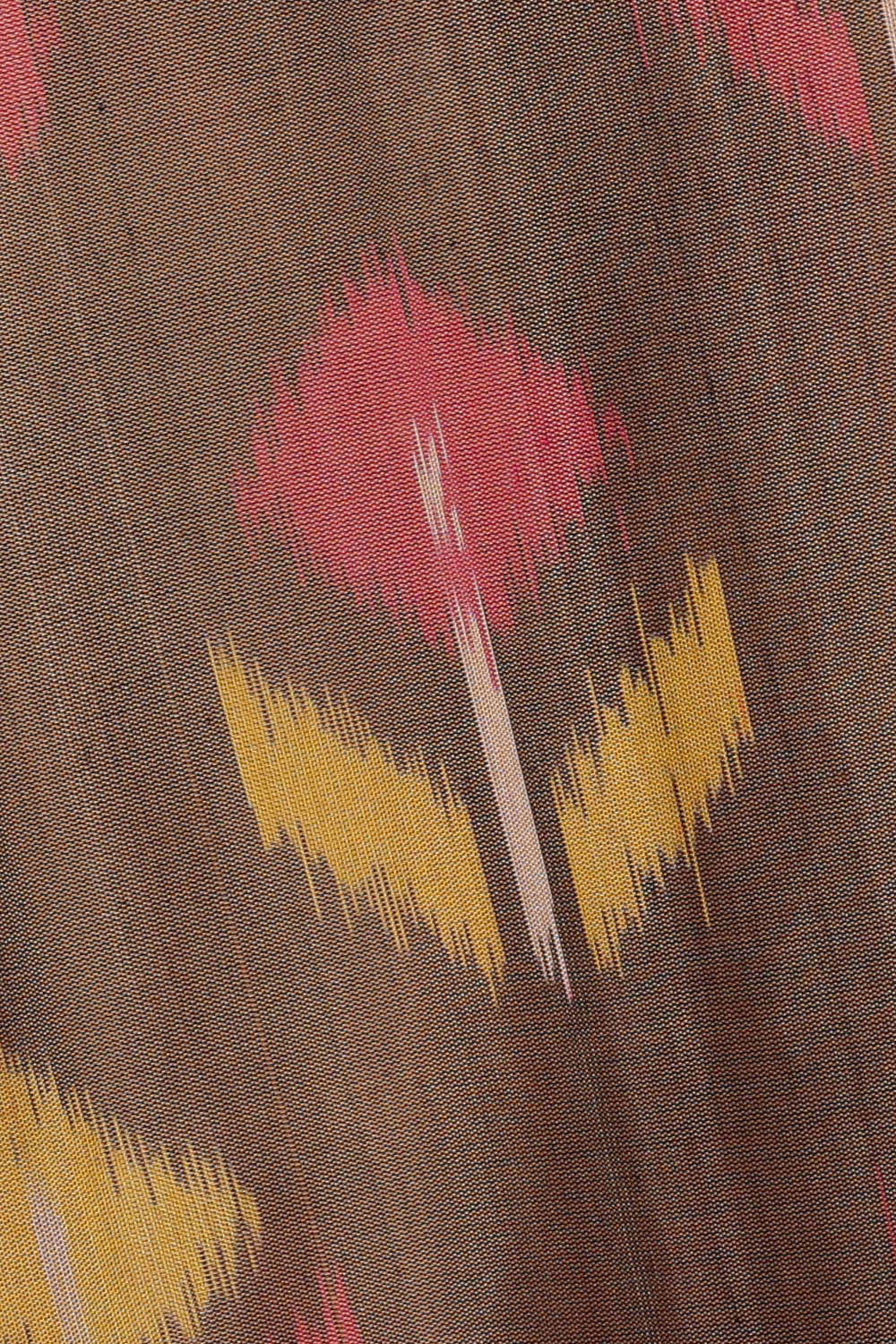 Image of Brown Silk Saree